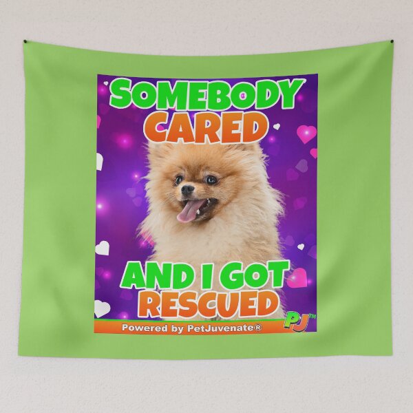 Item preview, RESCUED Doggo Cute Pet Parent Dog Mom Gear designed and sold by PetJuvenate.
