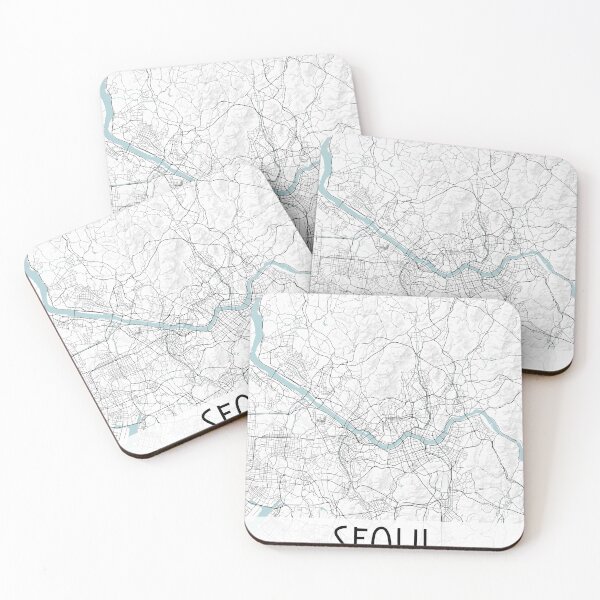 Item preview, Mapa de la ciudad de Seúl designed and sold by TravelWish.
