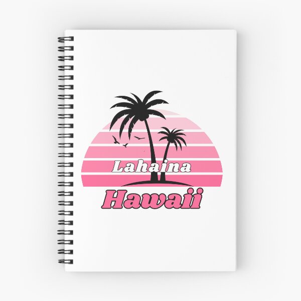 Item preview, Retro Cool Lahaina Beach Hawaii Palm Tree at Sunset Souvenirs designed and sold by karmdaf.