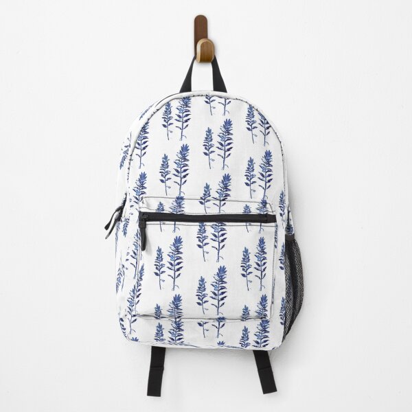 Item preview, 2 navy blue branches leafs arts designed and sold by ColorandColor.