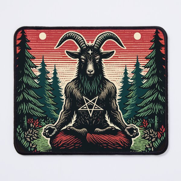 Item preview,  Baphomet Satanic Goat designed and sold by RayCrimson.