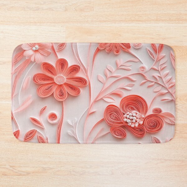 Item preview, Coral Paper Floral designed and sold by PrintsByFrank.