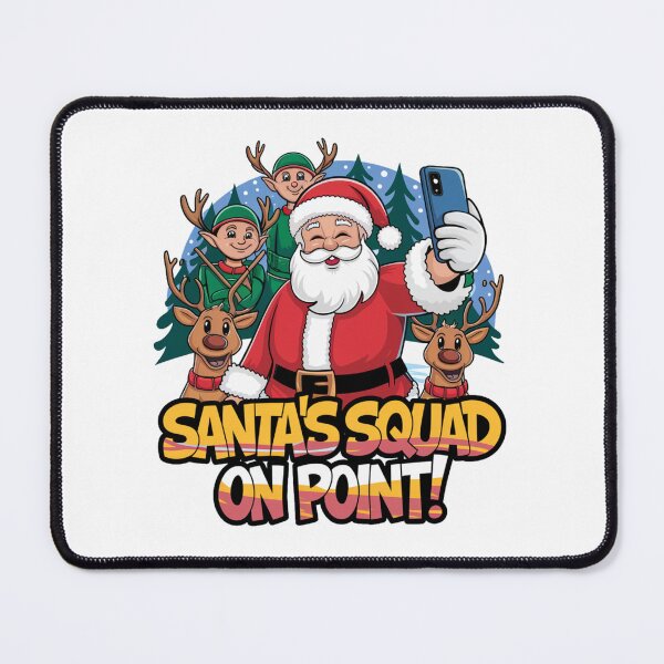 Item preview, Santa’s Holiday Selfie Squad! designed and sold by stickercuffs.