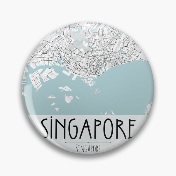 Item preview, Singapore City Map designed and sold by TravelWish.