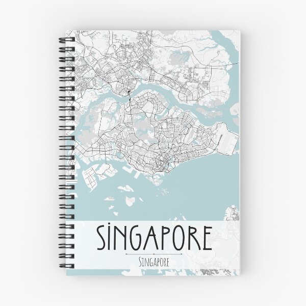 Item preview, Singapore City Map designed and sold by TravelWish.