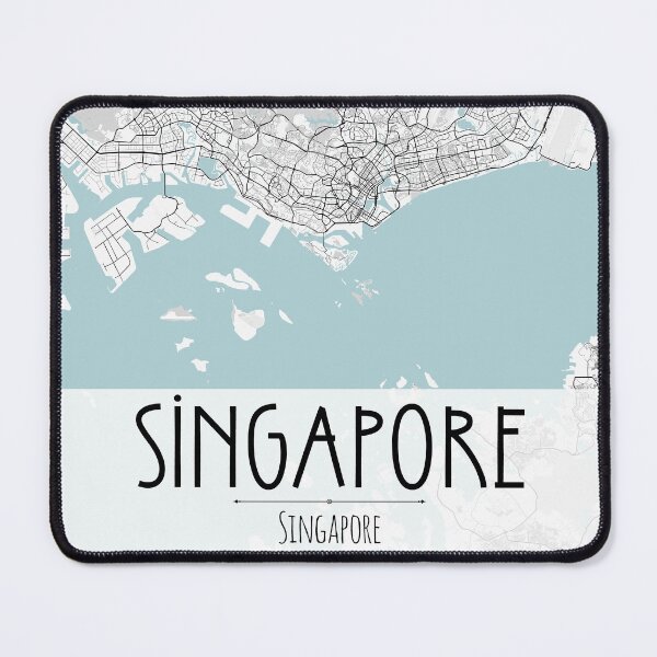 Item preview, Singapore City Map designed and sold by TravelWish.