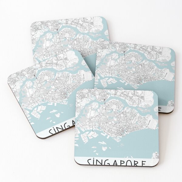 Item preview, Singapore City Map designed and sold by TravelWish.