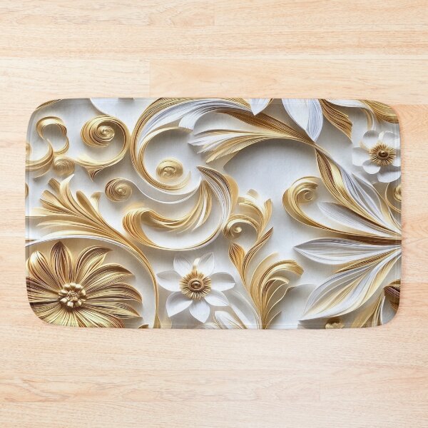 Item preview, Gold Paper Floral designed and sold by PrintsByFrank.