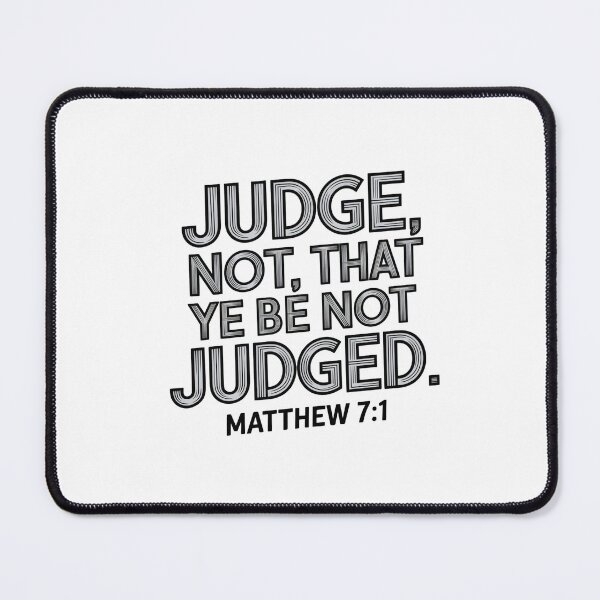 Item preview, Matthew 7:1 designed and sold by Gentle40Winks.