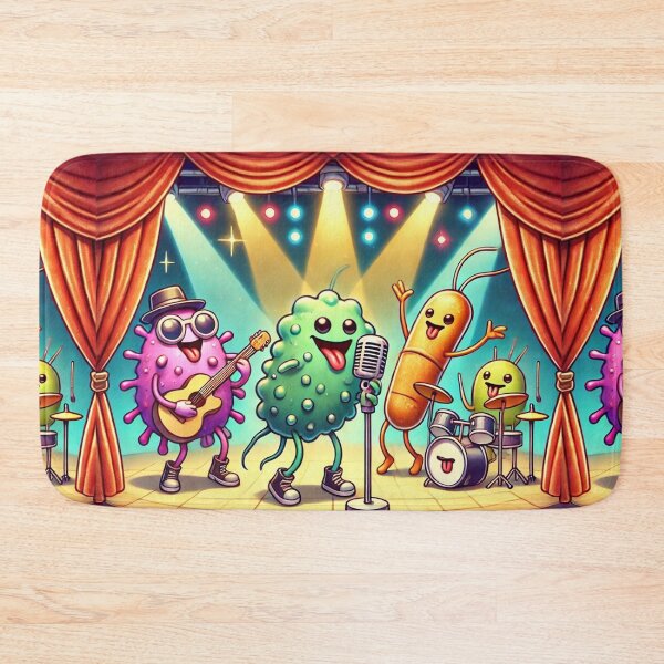 Item preview, Microbe Rockstars: Fun Concert on Stage designed and sold by AdoraSticks.