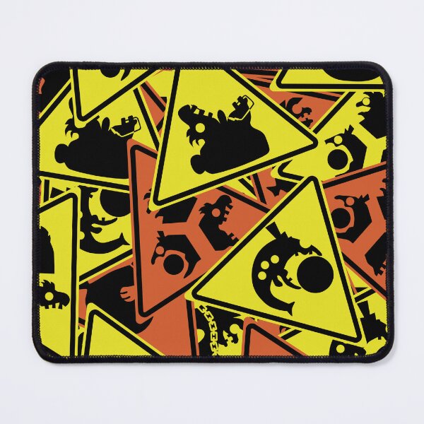Item preview, Salmon Run Warning Sign Pile designed and sold by galaxydaydreams.