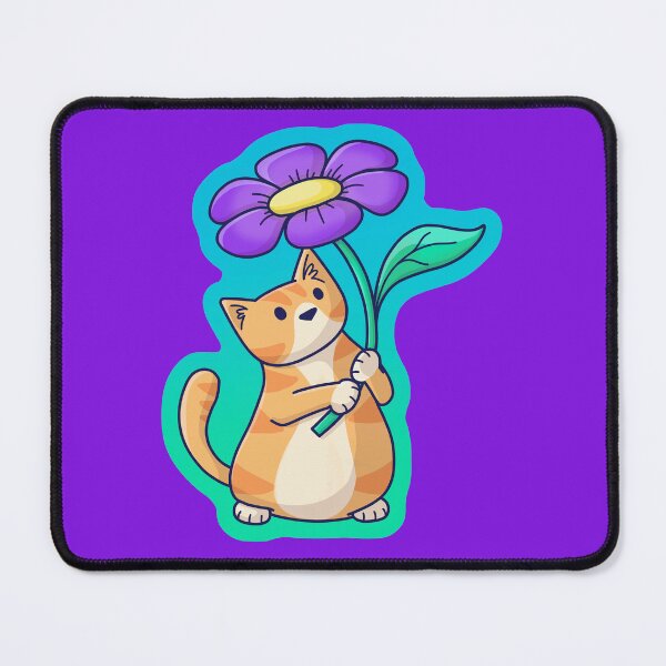 Item preview, Flower Cat designed and sold by doodlecats.