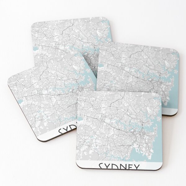 Item preview, Sydney City Map designed and sold by TravelWish.