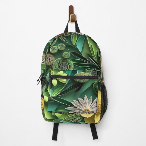 Item preview, Green Paper Floral designed and sold by PrintsByFrank.