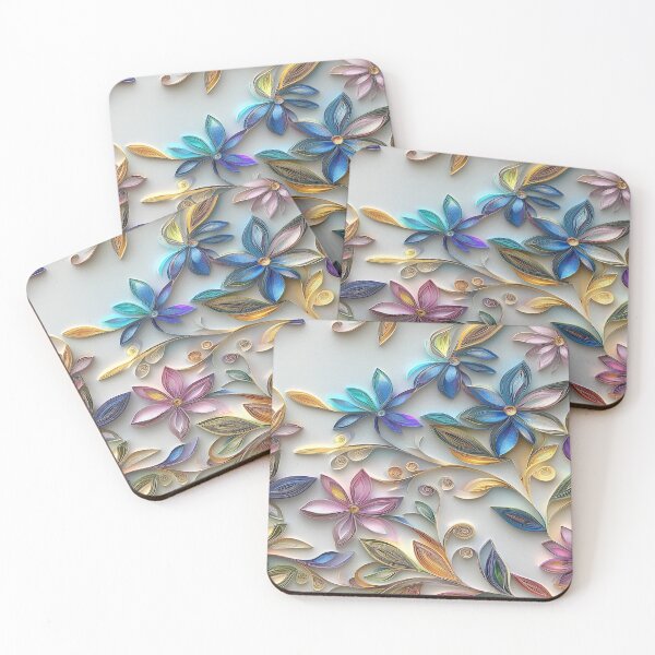 Item preview, Holographic Paper Floral designed and sold by PrintsByFrank.