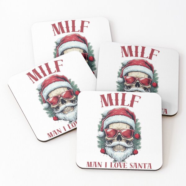 Item preview, Santa Skull: Christmas Meets Dark Aesthetic Design designed and sold by Colorful-Garden.