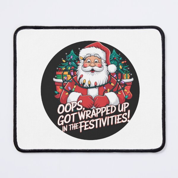 Item preview, Santa in a Tangle! designed and sold by stickercuffs.