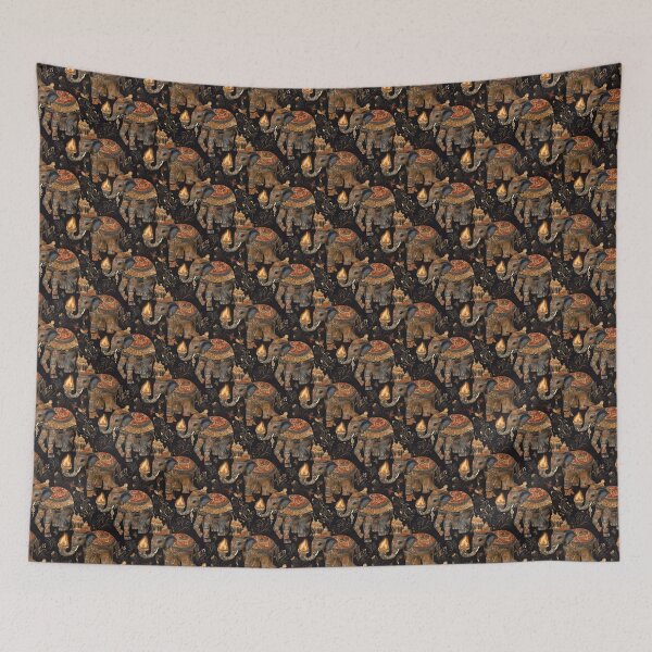 Item preview, Sacred Beauty of Elegant Elephants designed and sold by MidArtForge.