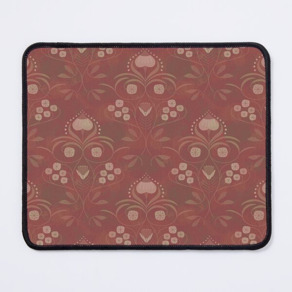 Item preview, Retro Bloom Symphony-Red Wine designed and sold by Carina Parry Studios.