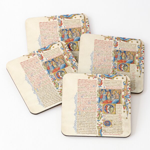 Item preview, Illuminated medieval manuscript. Adoration of the Magi designed and sold by likiska.
