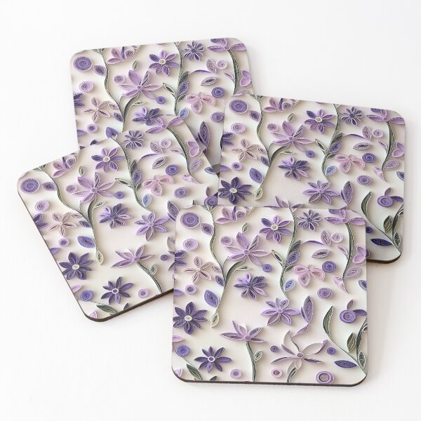 Item preview, Lavender Paper Floral designed and sold by PrintsByFrank.
