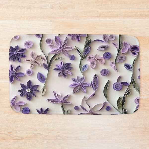 Item preview, Lavender Paper Floral designed and sold by PrintsByFrank.