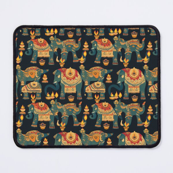 Item preview, Sacred Beauty of Elegant Elephants designed and sold by MidArtForge.