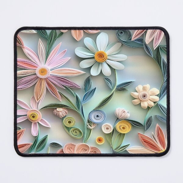 Item preview, Pastel Paper Floral designed and sold by PrintsByFrank.