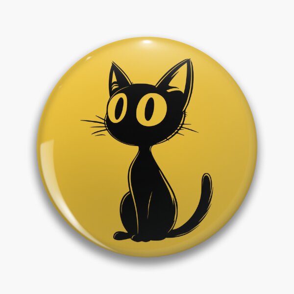 Item preview, Big Eyed  Black Cat designed and sold by TojoStudios.