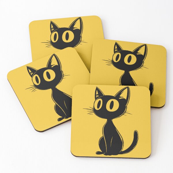 Item preview, Big Eyed  Black Cat designed and sold by TojoStudios.