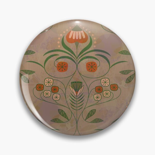 Item preview, Retro Bloom Symphony-Autumn designed and sold by Carina Parry Studios.
