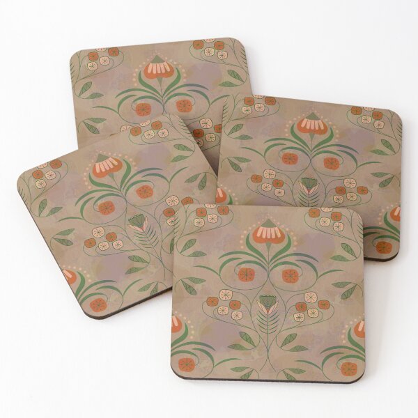 Item preview, Retro Bloom Symphony-Autumn designed and sold by Carina Parry Studios.