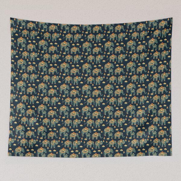 Item preview, Sacred Beauty of Elegant Elephants designed and sold by MidArtForge.