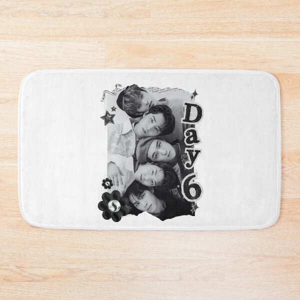 Item preview, DAY6 K-pop Group Black & White Collage Art designed and sold by AJUNICE STUDIO.