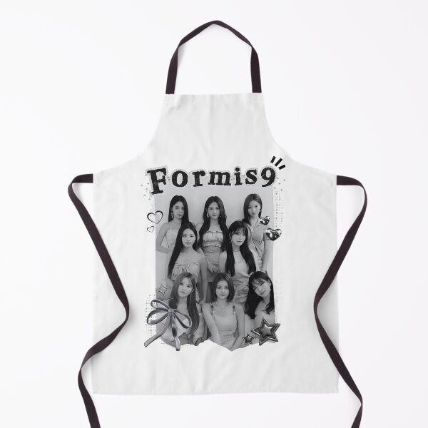 Item preview, Fromis_9 Black and White K-Pop Collage Design designed and sold by AJUNICE STUDIO.