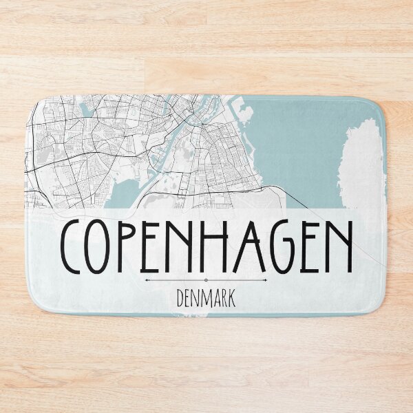 Item preview, Copenhagen City Map designed and sold by TravelWish.