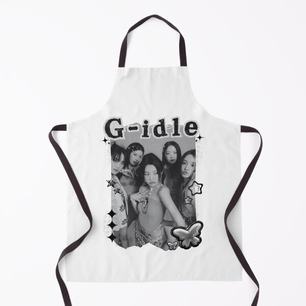 Item preview, Dynamic Black and White Collage of (G)I-DLE designed and sold by AJUNICE STUDIO.