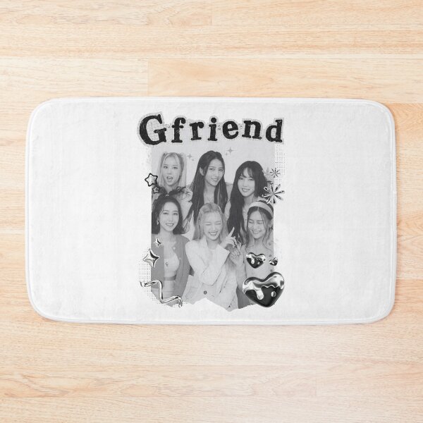 Item preview, Elegant Black and White Collage of GFRIEND K-Pop Group  designed and sold by AJUNICE STUDIO.