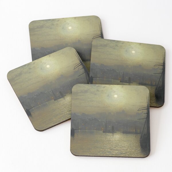 Item preview, Old Scarborough, Full Moon, High Water designed and sold by Craphe.