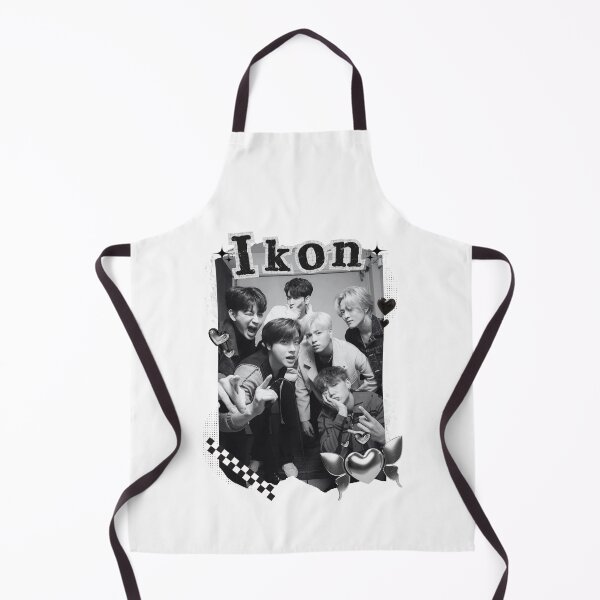 Item preview, iKON Black and White Collage Design designed and sold by AJUNICE STUDIO.