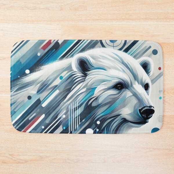 Item preview, Stylized Polar Bear designed and sold by RainbowProjects.