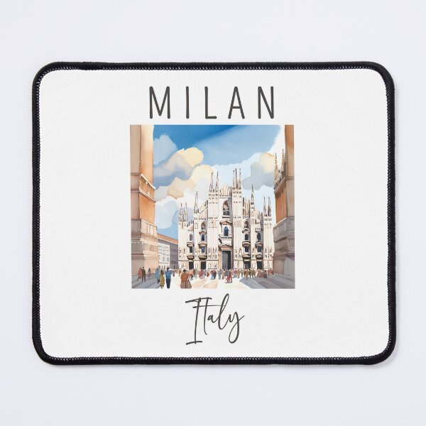 Item preview, A Watercolor Design of Milan - Italy  designed and sold by Sketch-Shack.