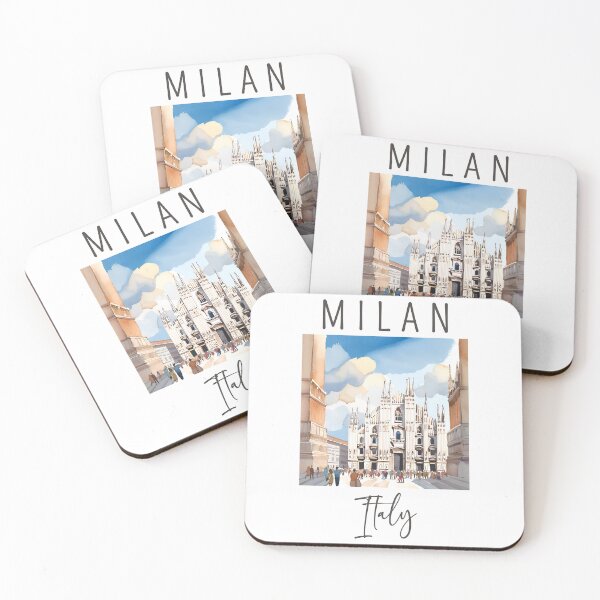 Item preview, A Watercolor Design of Milan - Italy  designed and sold by Sketch-Shack.