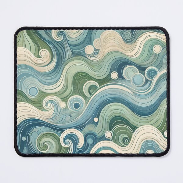 Item preview, Abstract Ocean Waves designed and sold by ComfuZy.