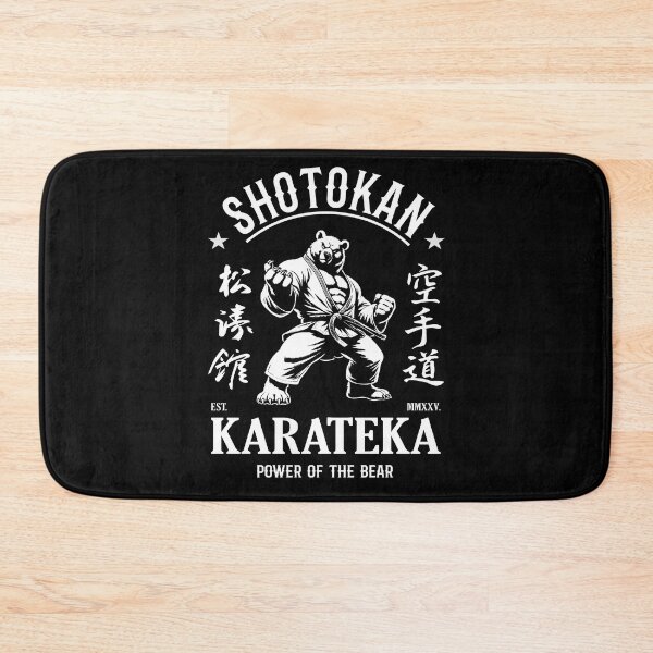 Item preview, Power of the Bear - Shotokan Karate Bear Design for Strength and Perseverance designed and sold by RetroMaritalArt.