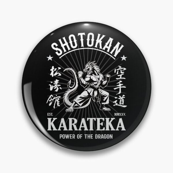 Item preview, Power of the Dragon - Mystical Shotokan Karate Dragon Design for Strength and Power designed and sold by RetroMaritalArt.
