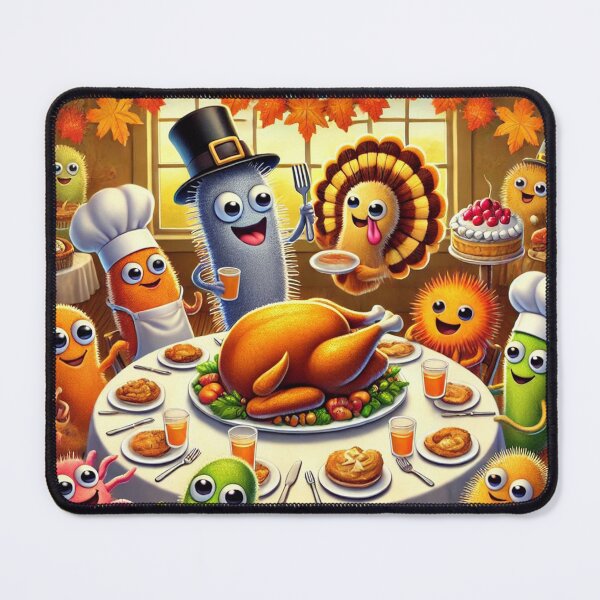 Item preview, Microbes' Thanksgiving Feast: Fun Holiday Celebration designed and sold by AdoraSticks.