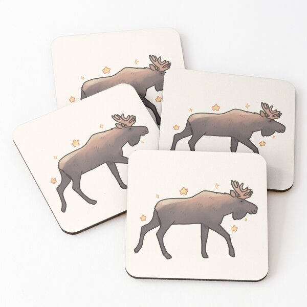 Item preview, Cute Moose illustration  designed and sold by Artofmayara.