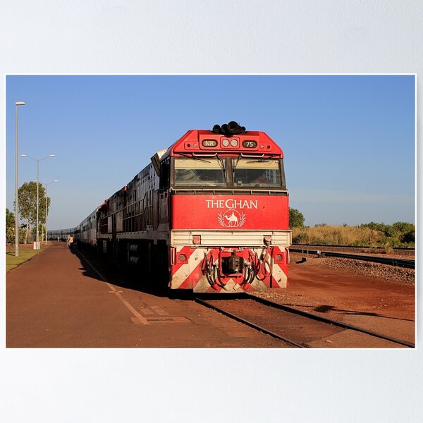 Item preview, The Ghan train locomotive, Darwin designed and sold by FranWest.