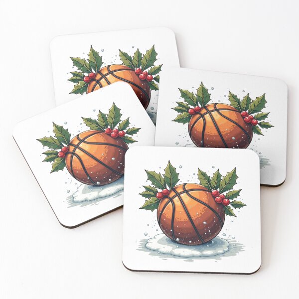 Item preview, christmas basketball designed and sold by jkrphoto.